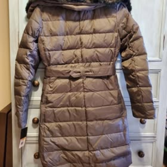 London Fog Heritage Women's Long Down Coat NWT - Picture 5 of 7